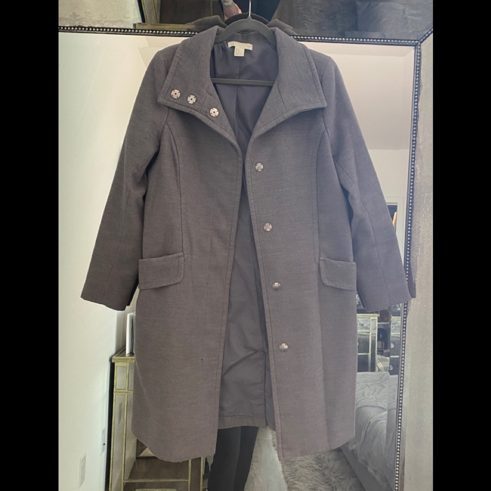 Gray coat